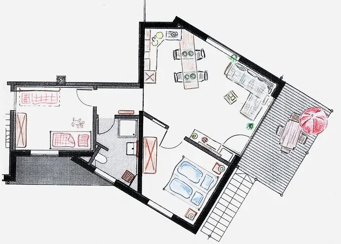 Daire Ferienwohnung Vita
